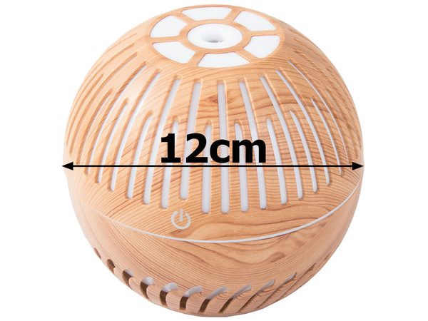 Aer umidificator aromaterapie difuzor a condus lumina de noapte rgb