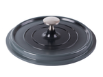 Casserole plateau de cuisson couvercle 2.2l induction aluminium