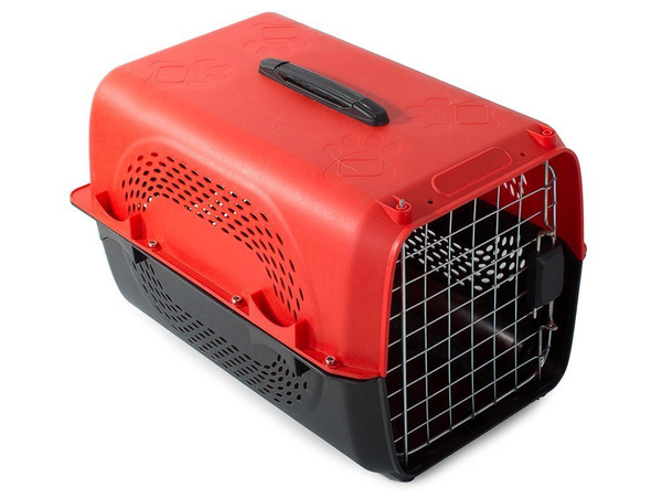 Suņu pārvadātājs kaķu būris trušu ciets