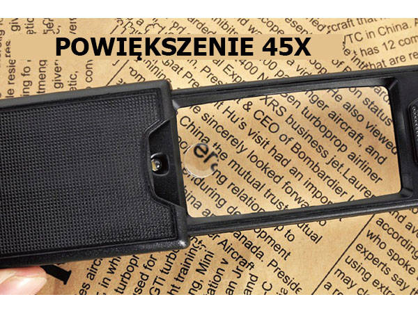 Lupe pentru bijuterii led uv 45x extindabilă