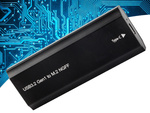 Hdd adapter box m.2 sata ngff usb 3.1 usb typ-c 2230-2280mm