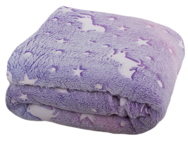 Mäkká prikrývka na posteľ svetlá 150x200