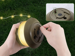 Lampe de camping guirlande led rechargeable en rouleau 20m chaud