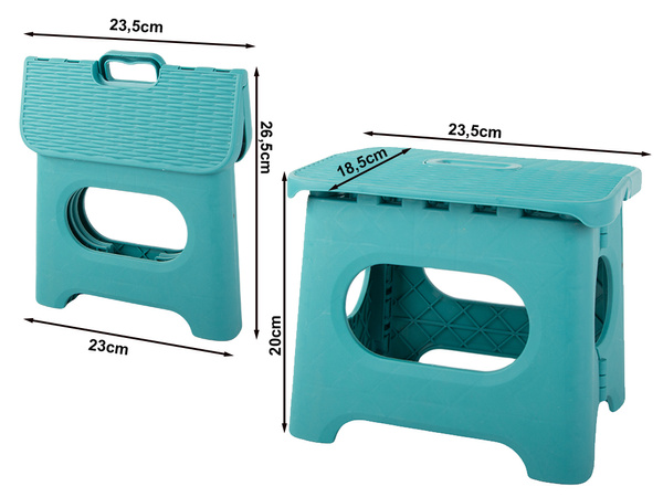 Scaun pliabil din plastic scaun de bucătărie scaun pentru picioare practic și rezistent