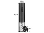 Electric corkscrew wine opener cutter