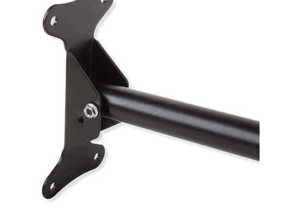 Bicycle rack wall bracket 2 hooks