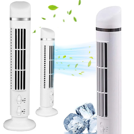 Column fan lamp desk fan standing bladeless fan blower