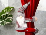 Christmas gnome gnome curtain hook-and-loop fastener