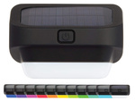 Gradina solare a condus lumina rgb pentru scări terasă gard senzor amurg
