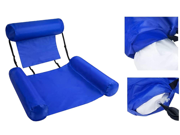 Inflatable mattress swimming water chair pool lounger float