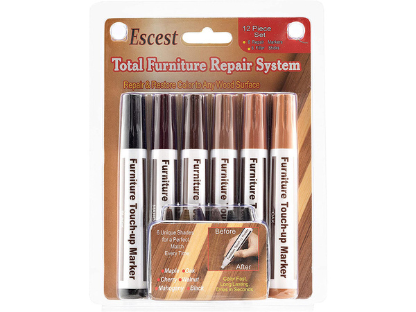 Zestaw naprawczy do naprawy mebli markery woski