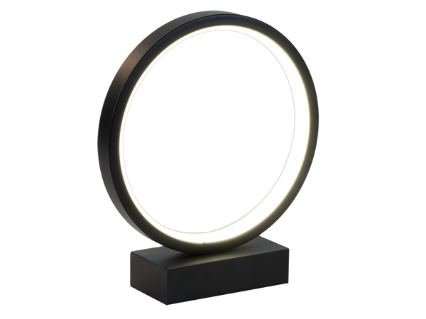 Nachtlampe tischlampe rund ring farbe kalt warm neutral regulierung