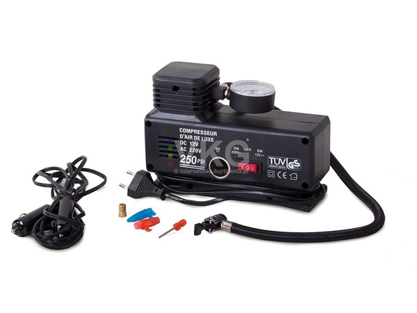 Avtomobilska kompresorska črpalka 230v 12v 250 psi