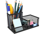 Metal desk organiser 3 compartments
