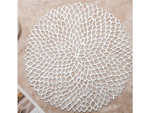 Round kitchen table mat openwork decorative table mat