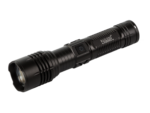 Taktinis žibintuvėlis bailong strong led pm10-tg zoom