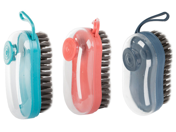 Reinigungsbürste mit flüssigkeitsspender