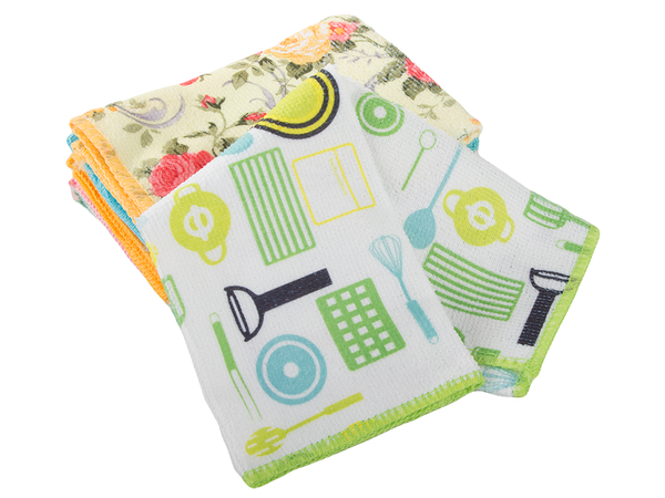 Microfibre cloths cleaning cloths set 6 cleaning set