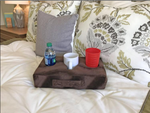 Organisateur de coussins de table coaster cup