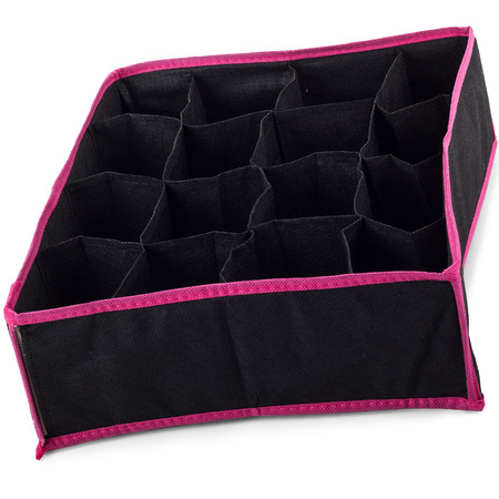 Organiser for the wardrobe drawer for socks underwear