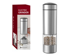 Electric salt and pepper grinder with adjustable coarseness