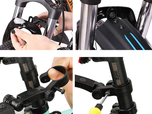 Garde-boue vélo avant arrière set vélo 2 pcs