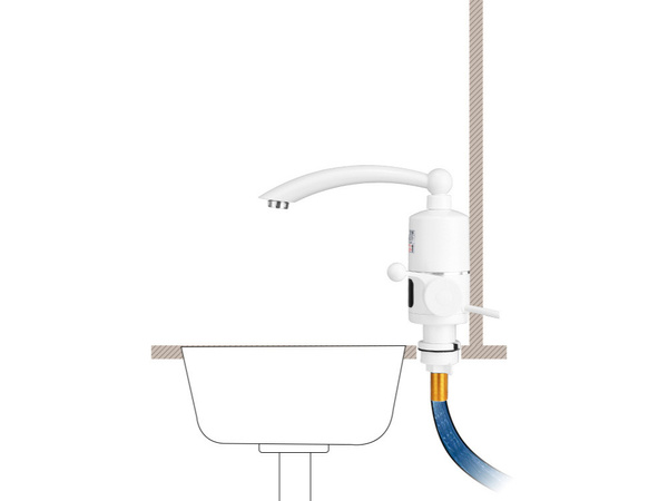 Elektromos virágos vízmelegítő lcd 3kw