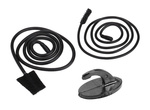 Pipe auger for sinks drain cleaning hose