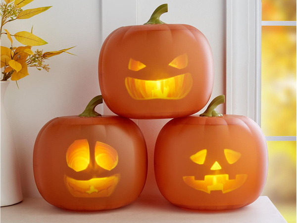 Kürbis animation projektor halloween nachtlicht