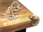 Protège-table pour tables d'appoint 4 pcs