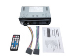 Car radio bluetooth usb aux sd 1-din microfon + pilot 4 x 60w