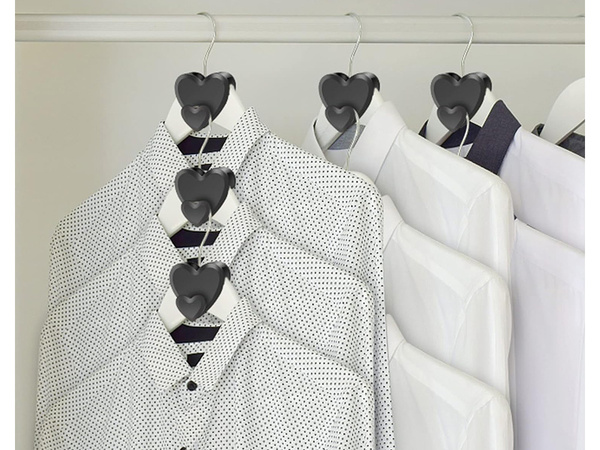 Organizators āķis drēbju pakaramo turētājs skapim 12 gab. Komplekts