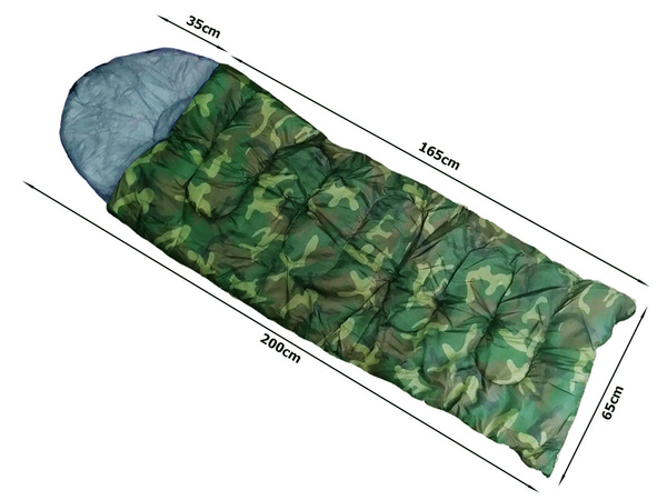 Sleeping bag mummy moro duvet tourist hood warmth