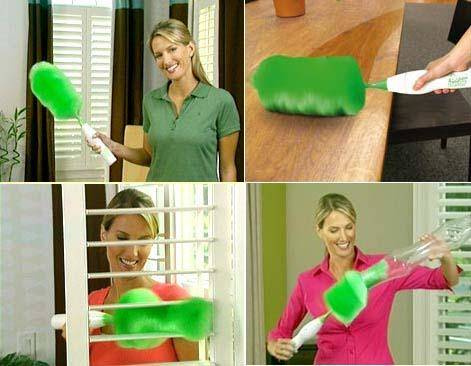 Brosse de dépoussiérage électrique balai rotatif