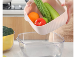Castron dublu pentru spălarea fructelor strecurătoare strecurătoare coș strecurătoare strecurătoare