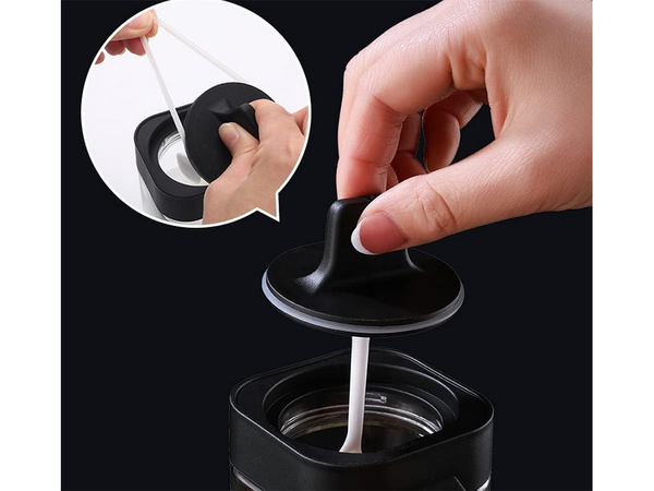 Klaasist vürtsikonteinerid koos toidulusikaga 3 tk komplektis