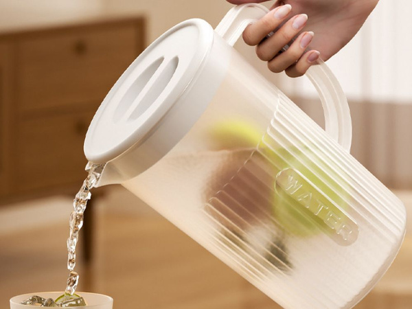 3L PLASTIČNA KANISTRA S POKROVOM ZA VODO, SOK, PIJAČE, LIMONADO, VELIKA KAPACITETA