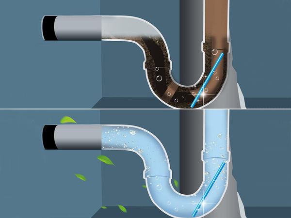 Bâtonnets nettoyeurs de drains pour nettoyer les tuyaux d'évier 12 pièces