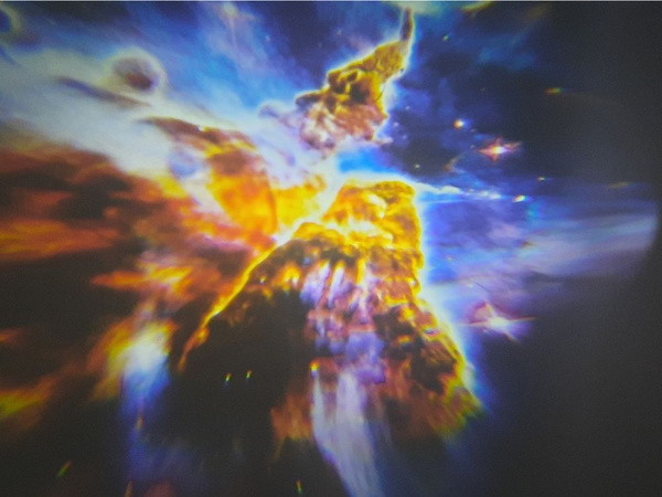 Projektor galaktyka 4k hvězdy projektor noční lampka led efekt nebe vesmír