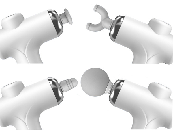 Selja massaažipüstol keha jalamassaažipüstol tugev massaažipüstol 4 otsaga