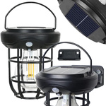 Saules lampa ar krēslas kustības sensoru 3 režīmi 3 led 1800lm ūdensizturīgs