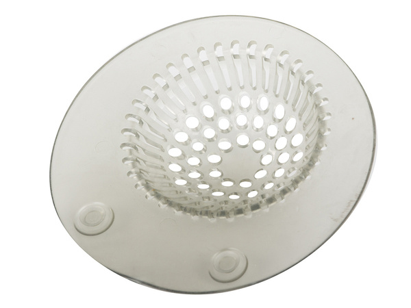 Silicone strainer for kitchen sink drain suction cups self-adhesive