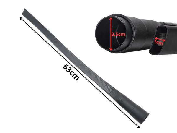 ŠTĚRBINOVÁ KARTÁČOVÁ HUBICE 63 CM FLEXIBILNÍ FLEX PRO VYSAVAČ