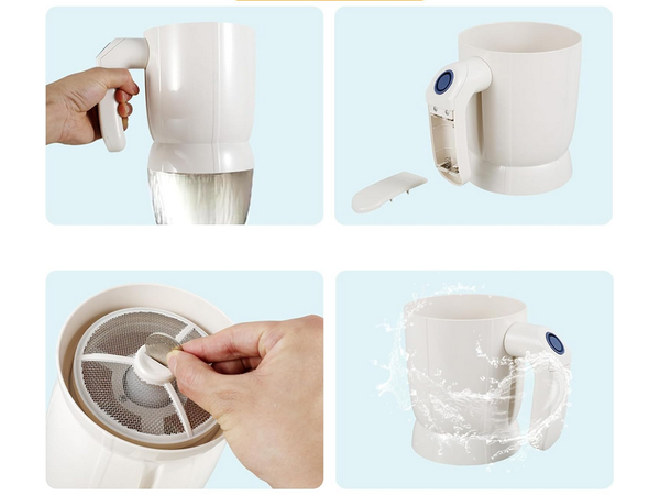 Flour sifting sieve kitchen sifter electric pot strainer
