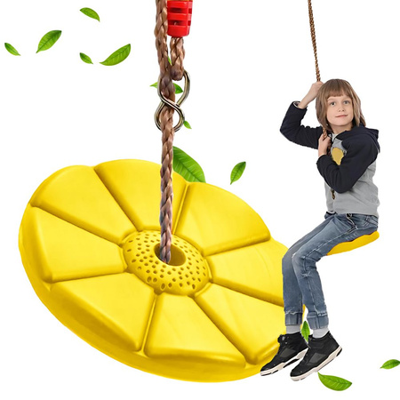 Gartenschaukel für kinder blumensitz mit seil für baum