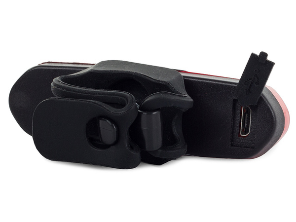 Rote fahrradlampe hinten 4 funktionen led cob