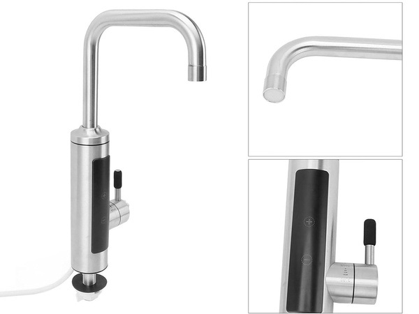 Elektrischer durchlauferhitzer wasserhahn lcd küchenarmatur 3000w
