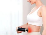 Massagepistole kraftvoll wärmend kühlend 10 usb handstücke