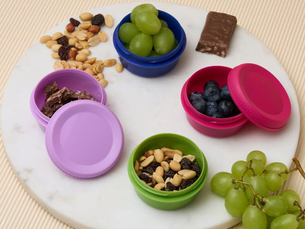 Récipients pour dips sauces 80ml 8pcs couvercle dressing set