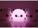 Viedol panda nočné svetlo rgb dotyk